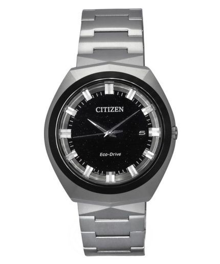 Citizen Eco-Drive 365 Stainless Steel Black Dial BN1014-55E 100M Men's Watch