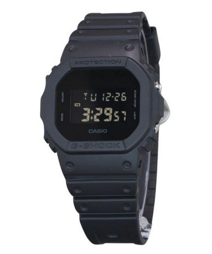 Casio G-Shock Digital Resin Strap Quartz DW-5600UBB-1 200M Men's Watch