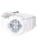 Casio G-Shock Analog Digital Bio Based White Resin Strap Silver Dial Quartz GMA-S140VA-7A 200M Women's Watch